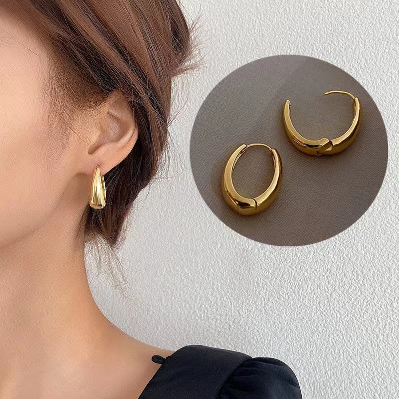 Just lil things Gold Hoop  Earrings  jlt11380