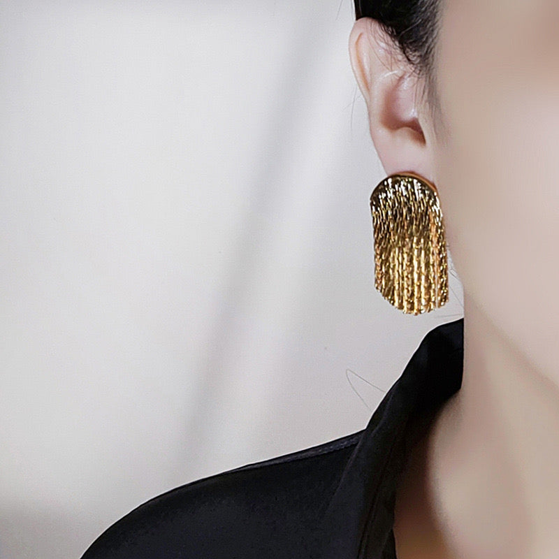 Just Lil Things Gold Pin Earrings jlt11332