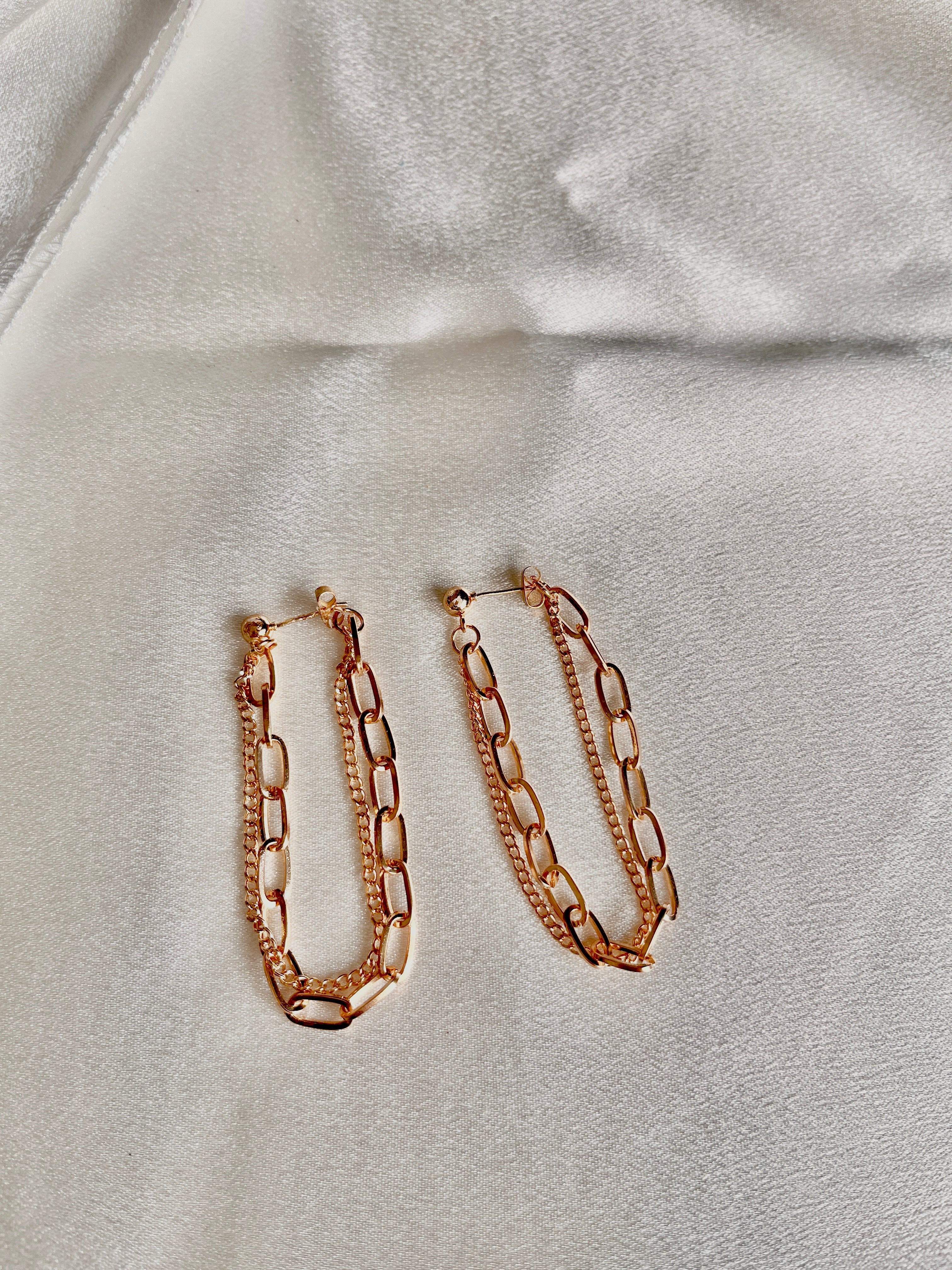 Just Lil Things Gold Pin Earrings jlt12101