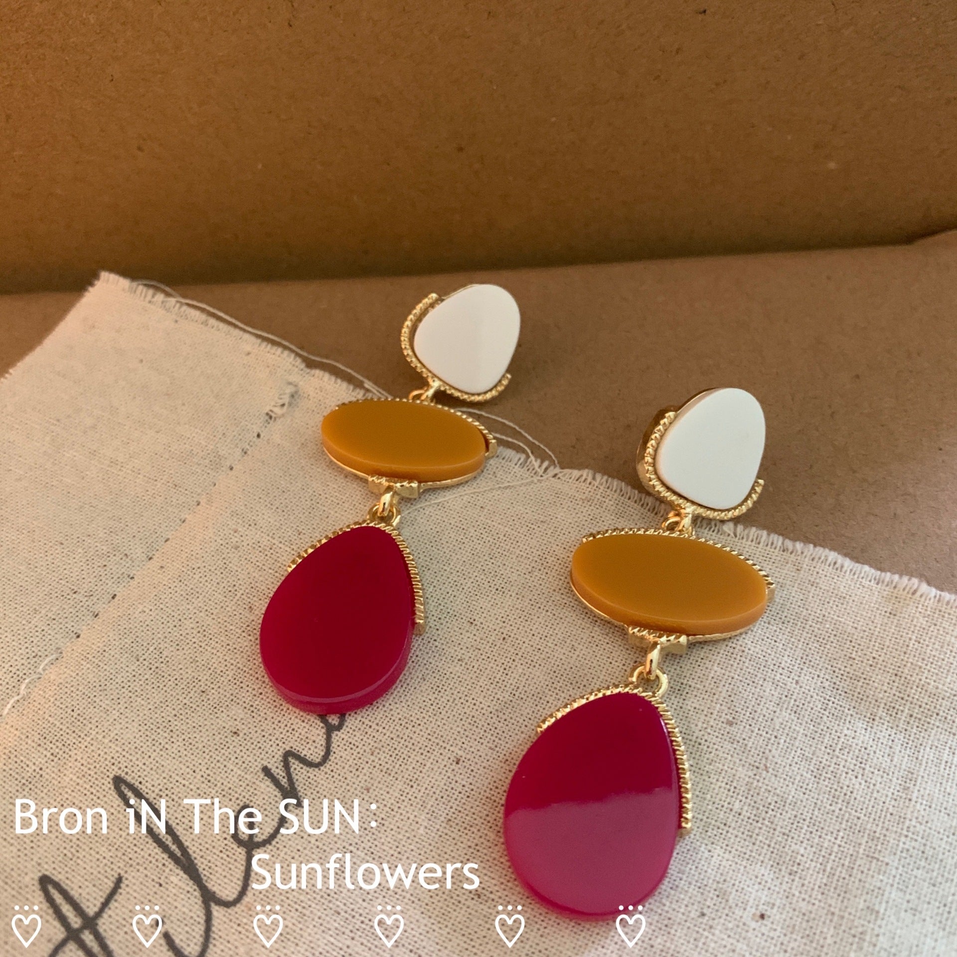 Just Lil Things Multi Color  Pin Earrings