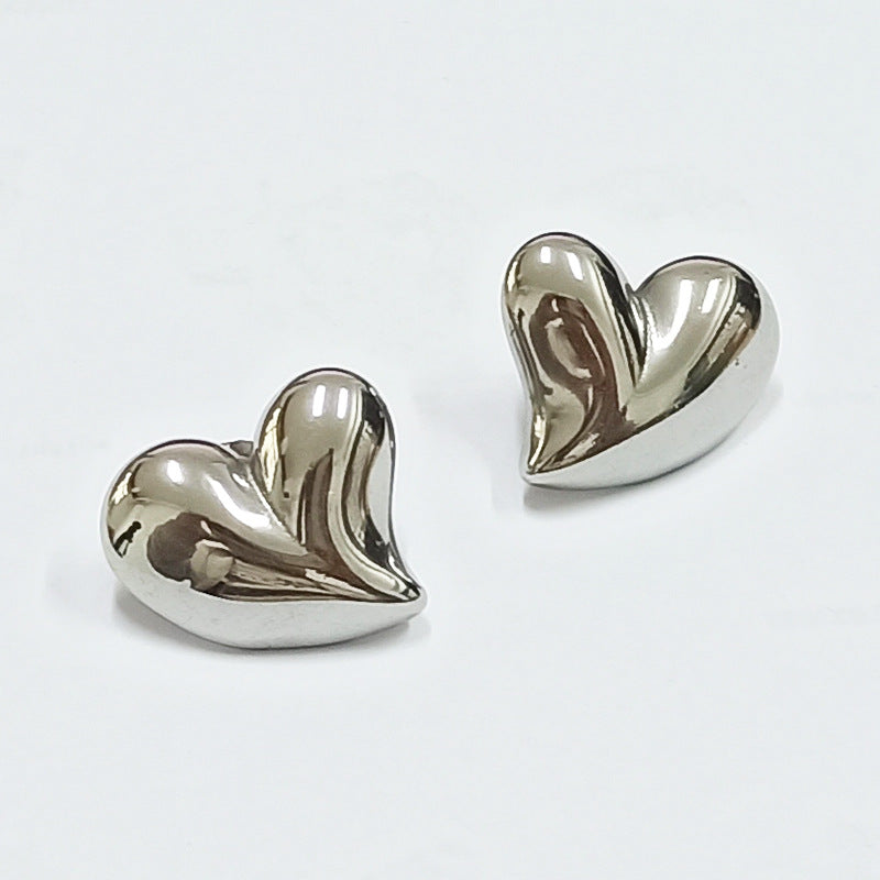 Just Lil Things Silver Pin Earrings JLT12672