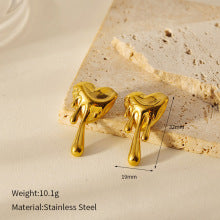 Mealting Heart Studs JLT13061