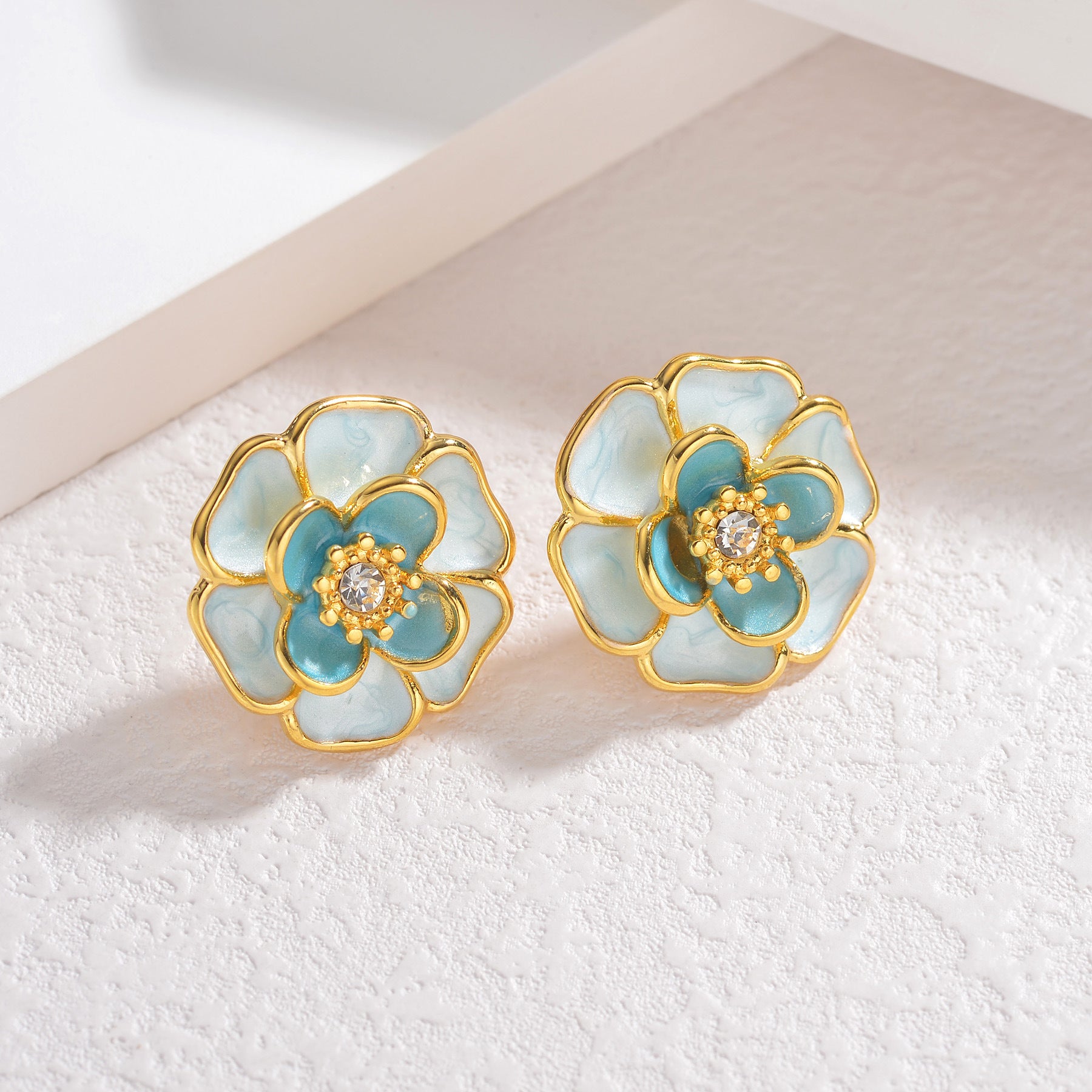 Dual Daisy Flora Earrings JLT13063