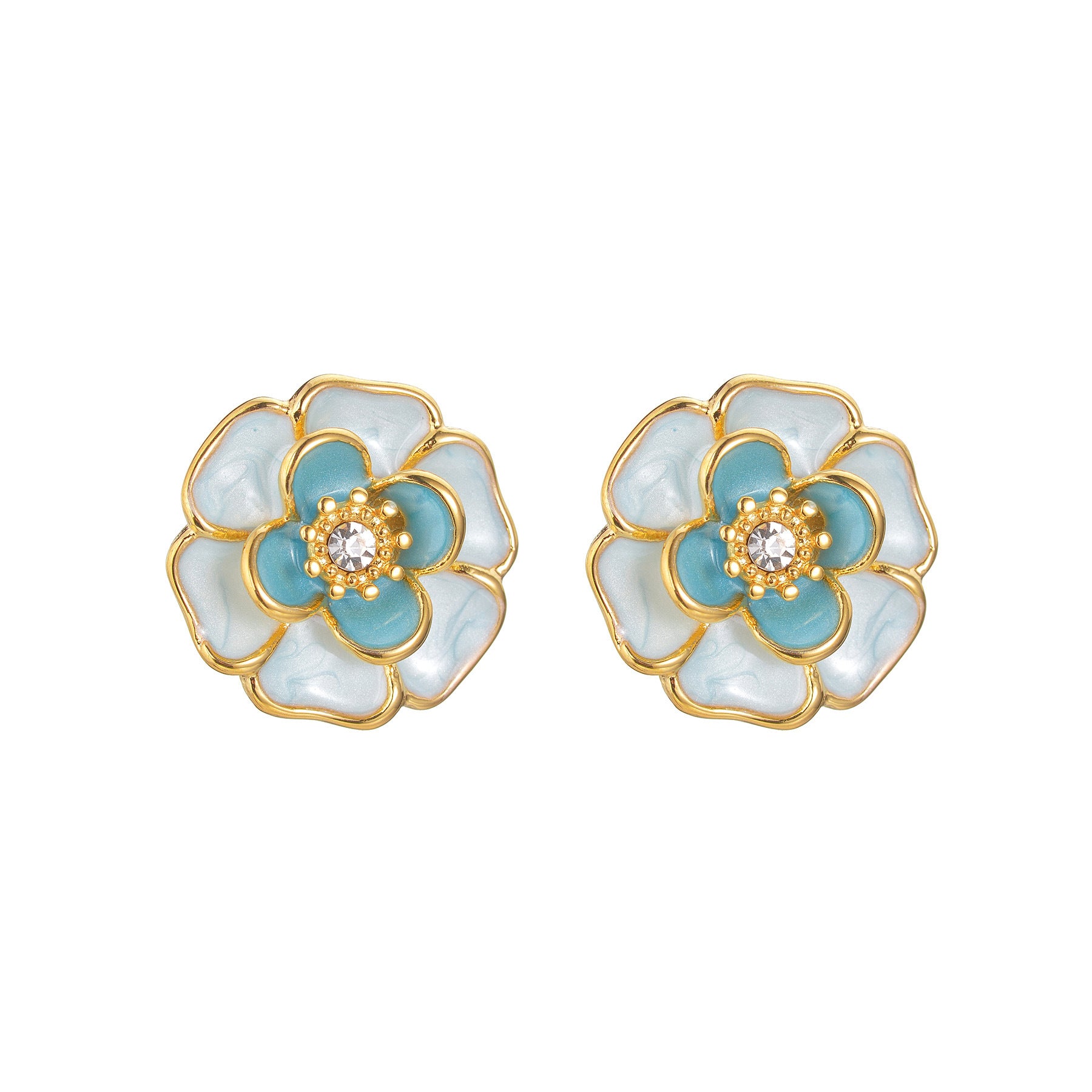 Dual Daisy Flora Earrings JLT13063