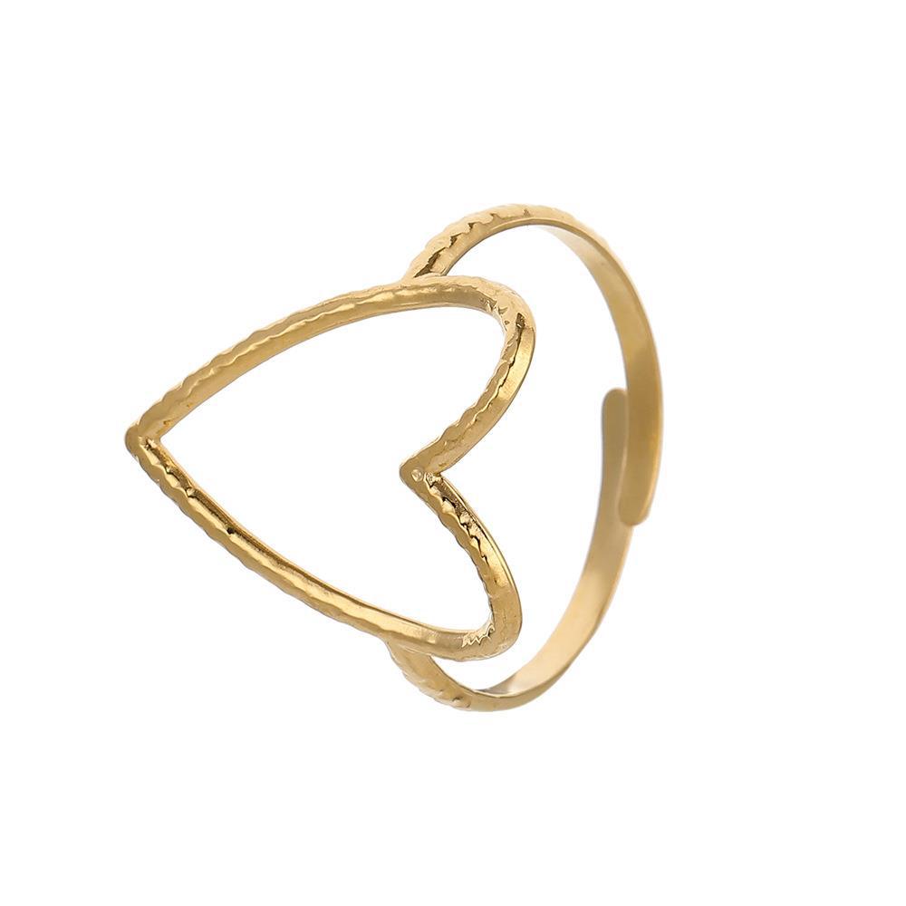 Just Lil Things Artificial Gold Rings JLTR0350