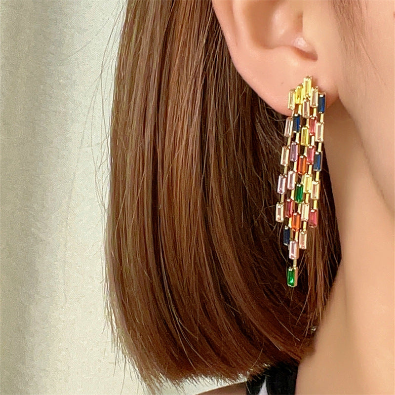 Just Lil Things Multi color Pin   Earrings jlt12174