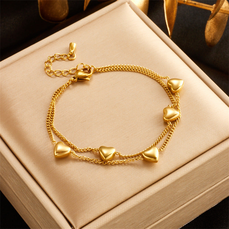 Just Lil Things Artificial Gold Bracelate jltb0531