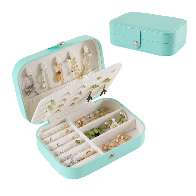 Travel Jewellery Organizer Box - Compact and Elegant Storage Case for Accessories