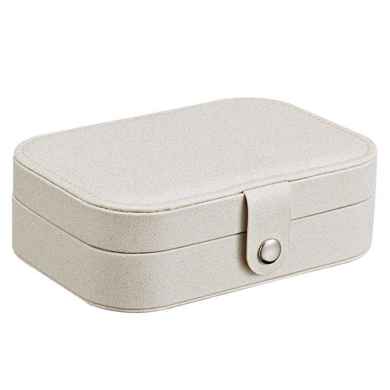 Travel Jewellery Organizer Box - Compact and Elegant Storage Case for Accessories