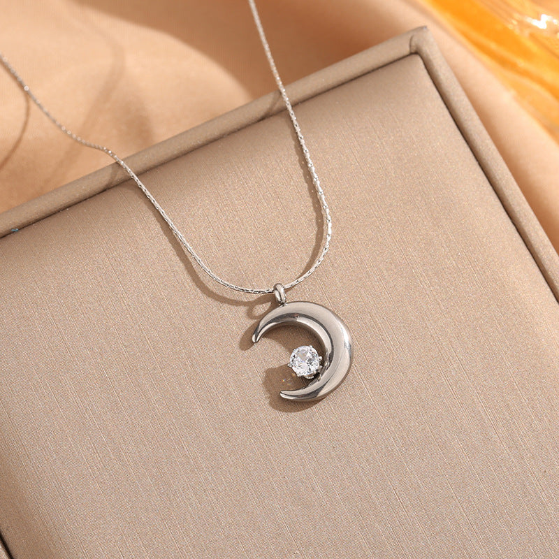 Just Lil Things Artificial Silver Necklace