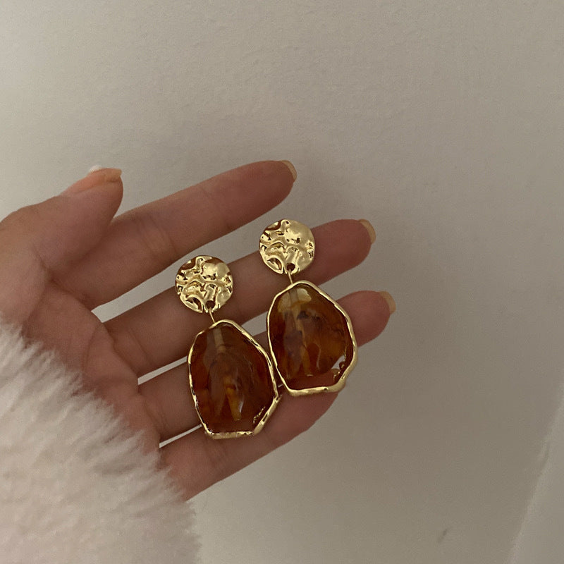 resin-artifical-marble-brown-earrings-jlt11232