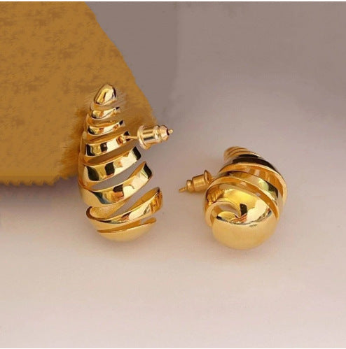 Just Lil Things Gold Pin Earrings jlt11893