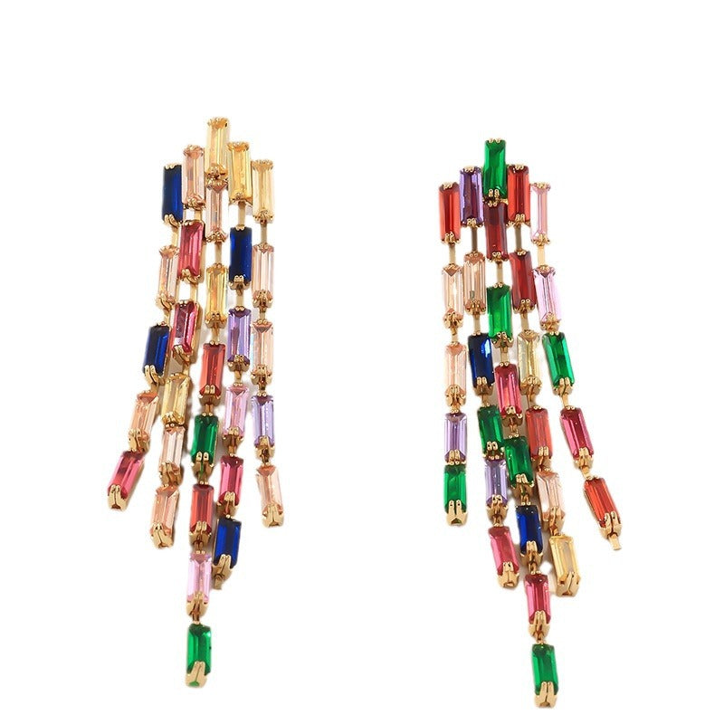 Just Lil Things Multi color Pin   Earrings jlt12174