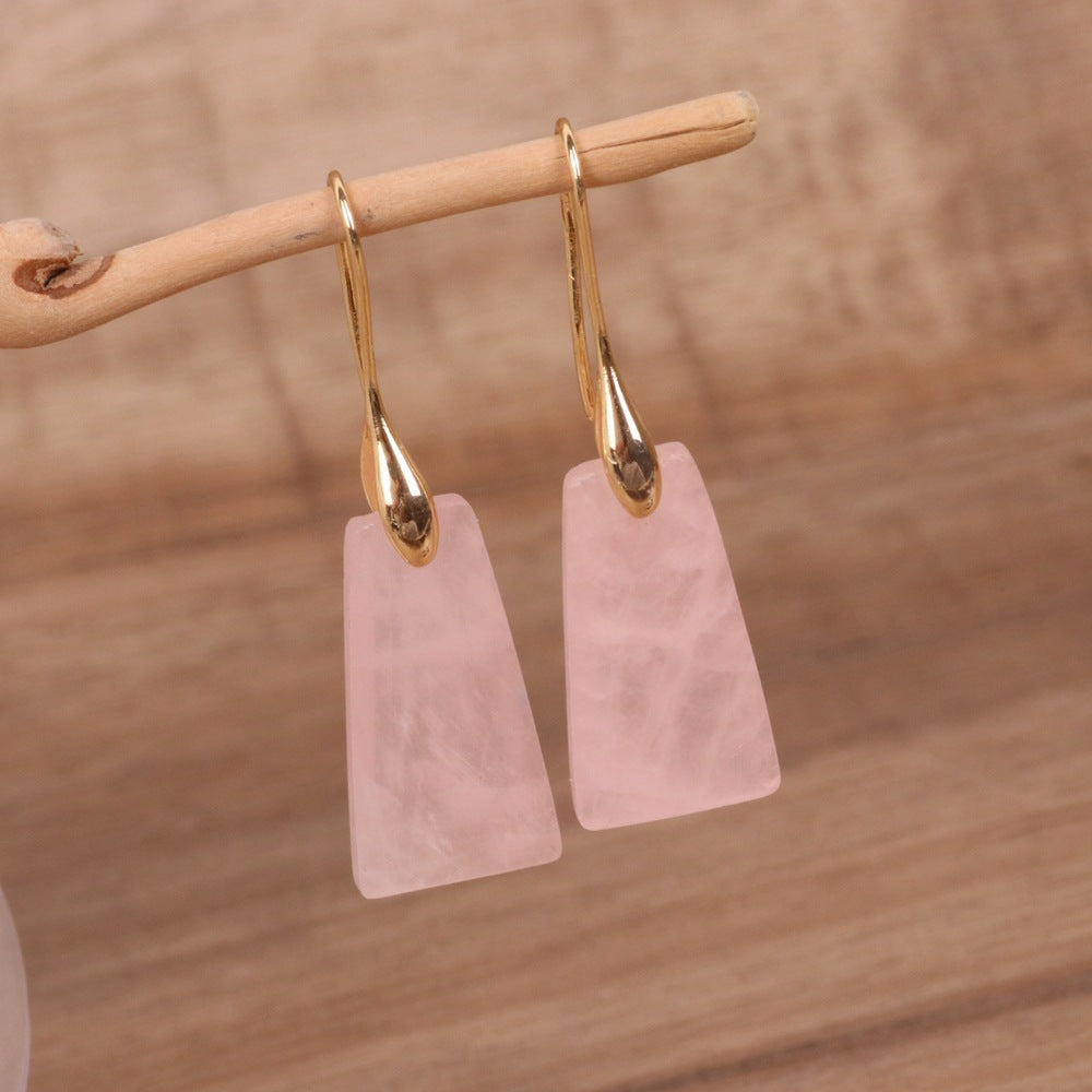 Samoolam Swing Earrings ~ Pink Blobs – Okhaistore