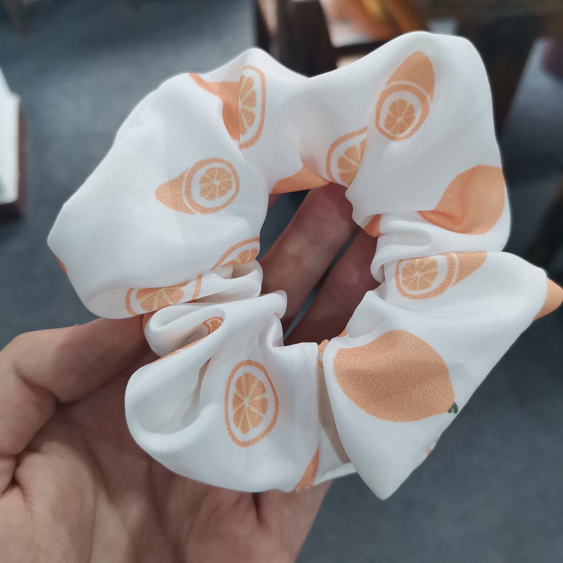 solid-orange-printed-scrunchies-jlts0060